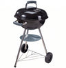 Cookinglife Kugelgrill mit Rädern Fire & Flavour - Holzkohle - 45 cm - Schwarz
