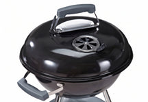 Cookinglife Kugelgrill mit Rädern Fire & Flavour - Holzkohle - 45 cm - Schwarz