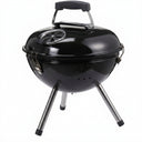 Cookinglife Kugelgrill mit Füßen Fire & Flavour - Holzkohle - 39 cm - Kompakt - Schwarz