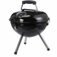 Cookinglife Kugelgrill mit Füßen Fire & Flavour - Holzkohle - 39 cm - Kompakt - Schwarz