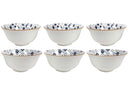 Cookinglife Suppenschalen / Schalen Fleuris ø 16 cm - 6 Stück