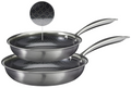 Cookinglife Bratpfannenset HexaCook Hybride Pfanne 2-teilig - ø 24 & 28 cm - NON STICK - geeignet für alle Wärmequellen - keramische Antihaftbeschichtung