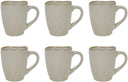 Cookinglife Kaffeetassen Linen Beige 340 ml – 6 Stück