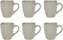 Cookinglife Kaffeetassen Linen Beige 340 ml – 6 Stück