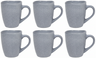 Cookinglife Kaffeetassen Linen Grey 340 ml – 6 Stück