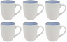 Cookinglife Kaffeetassen Nola Blau 330 ml – 6 Stück