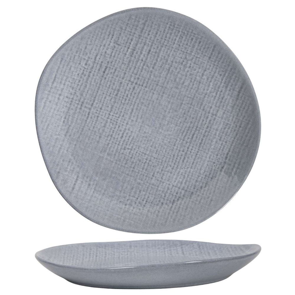Cookinglife Frühstücksteller / Dessertteller Linen Grey ø 21 cm – 6 Stück