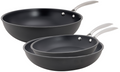 Cookinglife Pfannenset Revolt 3-teilig - Wokpfanne ø 28 cm + Bratpfanne ø 24 & 28 cm - geeignet für alle Wärmequellen - keramische Antihaftbeschichtung