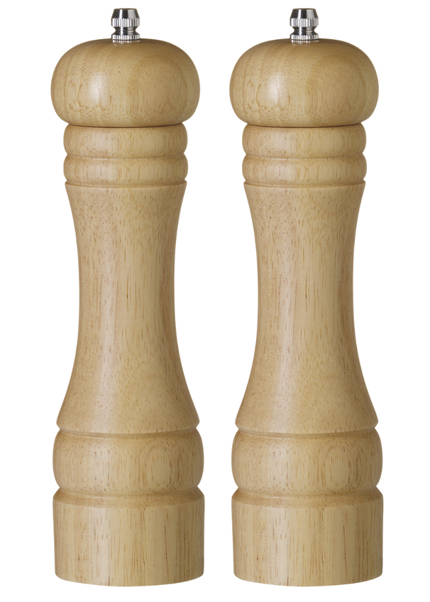 Cookinglife Pfeffer- und Salzmühlen Set Rocca Natur - 21,5 cm