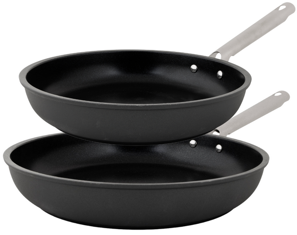 Cookinglife Bratpfannenset ProForge Ø 24 und 28 cm – geeignet für alle Wärmequellen – keramische Antihaftbeschichtung 