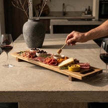 Cookinglife Servierbrett / Tapasbrett - Akazie - 60 x 13 cm