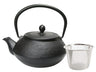 Cookinglife Teekanne Arare mit Edelstahlfilter - Gusseisen Schwarz - 800 ml