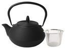 Cookinglife Teekanne Itome mit Edelstahlfilter - Gusseisen Schwarz - 800 ml