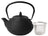 Cookinglife Teekanne Itome mit Edelstahlfilter - Gusseisen Schwarz - 800 ml