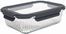 Cookinglife Glas Vorratsdosen Boro Lines 1,5 Liter - 2 Stück