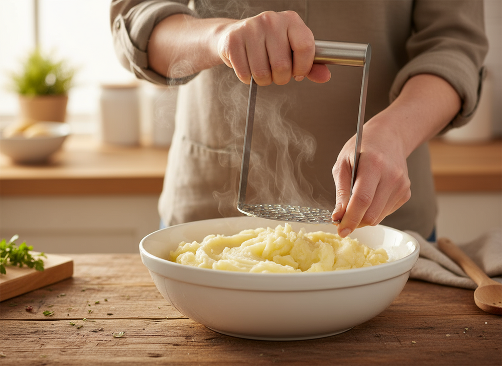 Cookinglife Kartoffelstampfer RVS Handgriff 15,5 cm