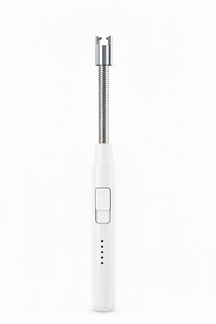Cookinglife Elektrisches Feuerzeug – Flexibles Feuerzeug – USB-aufladbar – Schwarz/Weiß
