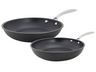 Cookinglife Bratpfannenset Revolt Ø 24 und 28 cm – geeignet für alle Wärmequellen – keramische Antihaftbeschichtung 
