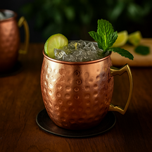 Cookinglife Moscow Mule Cocktailbecher - Kupfer - 500 ml - 6 Stück