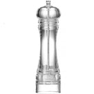 Cookinglife Pfeffermühle Rocca Transparent - Edelstahl Mahlwerk - 21,5 cm