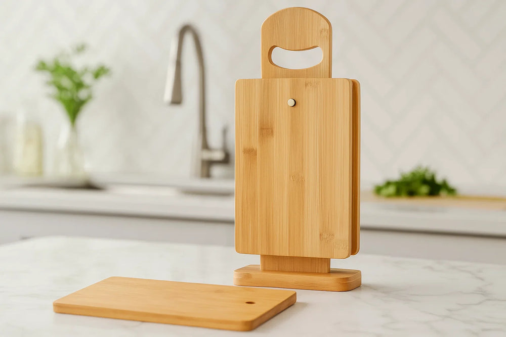 Cookinglife Schneidebrett-Set - Bambus - 5-teilig