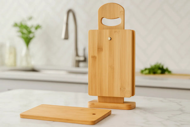 Cookinglife Schneidebrett-Set - Bambus - 5-teilig