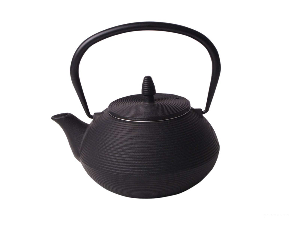 Cookinglife Teekanne Itome mit Edelstahlfilter - Gusseisen Schwarz - 800 ml