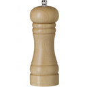 Cookinglife Pfeffermühle Rocca Natur - Edelstahl Mahlwerk - 16,5 cm