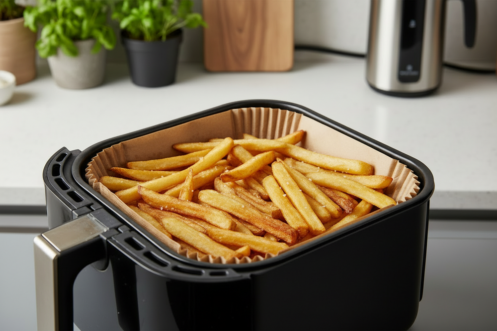Cookinglife Airfryer Backpapier 20 x 20 cm - 50 Stück Einwegpapier