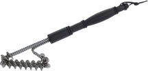 Cookinglife Grillreinigungsbürste Fire & Flavour Edelstahl 40 cm – Reinigungsbürste mit schwarzem Griff