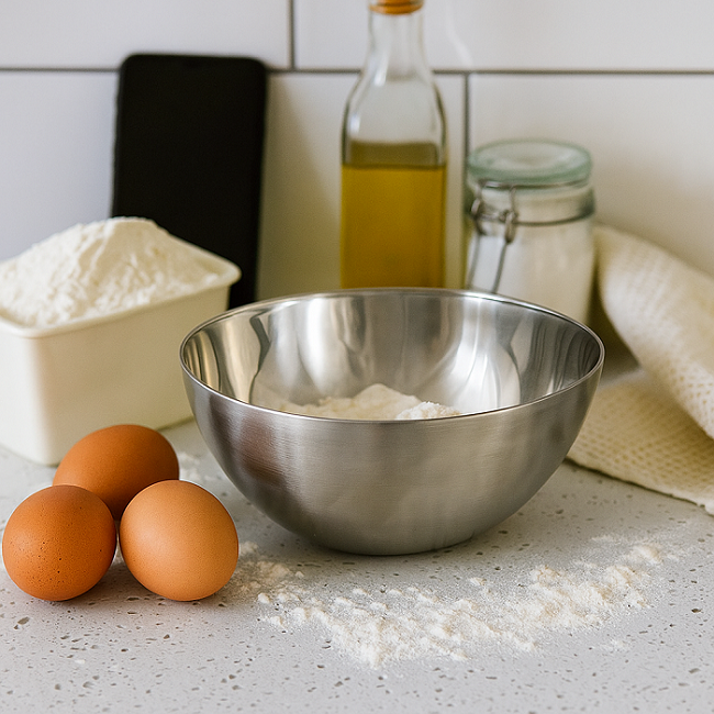 Cookinglife Rührschüssel / Mischschüssel - RVS - ø 19 cm