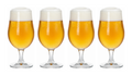 Cookinglife Biergläser auf Fuß 370 ml - 4 Stück