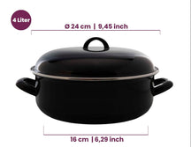 Cooking Bräter Emaille Ø 24 cm / 4 Liter