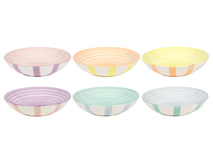 Cookinglife Tiefe Teller / Pastateller Spring Vibes Ø 21 cm - 6 Stück