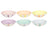 Cookinglife Tiefe Teller / Pastateller Spring Vibes Ø 21 cm - 6 Stück