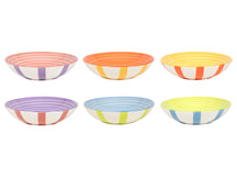 Cookinglife Tiefe Teller / Pastateller Summer Vibes ø 21 cm - 6 Stück