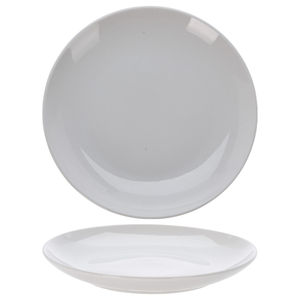 Cookinglife Porzellan-Speiseteller Ø 27 cm – 4er-Set – Elegantes, modernes, weißes Design