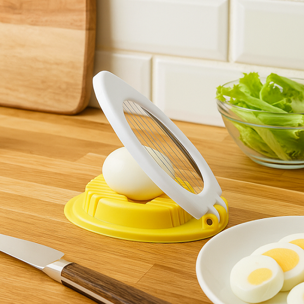 Cookinglife Eierschneider Kunststoff Gelb