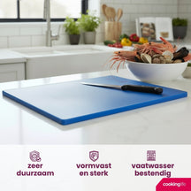 Cookinglife Schneidebrett HACCP Blau 45 x 30 cm - für Fisch