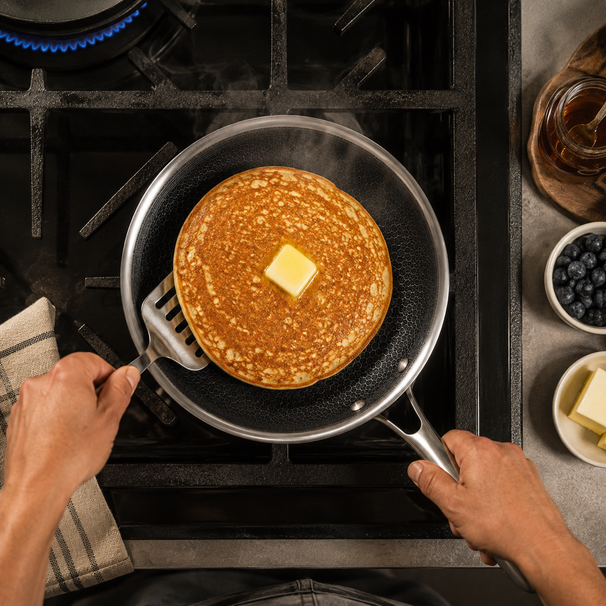 Cookinglife Bratpfanne HexaCook Hybride Pfanne ø 20 cm - NON STICK - geeignet für alle Wärmequellen - keramische Antihaftbeschichtung