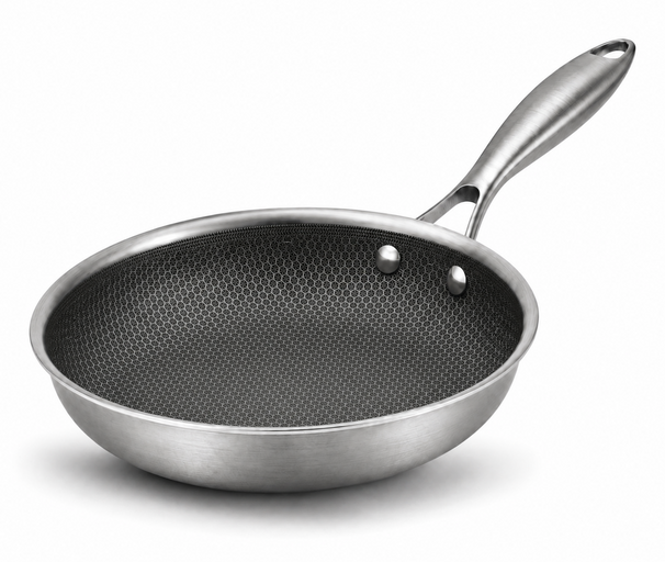 Cookinglife Bratpfanne HexaCook Hybride Pfanne ø 24 cm - NON STICK - geeignet für alle Wärmequellen - keramische Antihaftbeschichtung