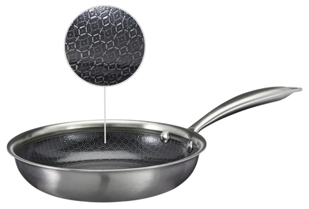 Cookinglife Bratpfanne HexaCook Ø 24 cm – geeignet für alle Wärmequellen – keramische Antihaftbeschichtung