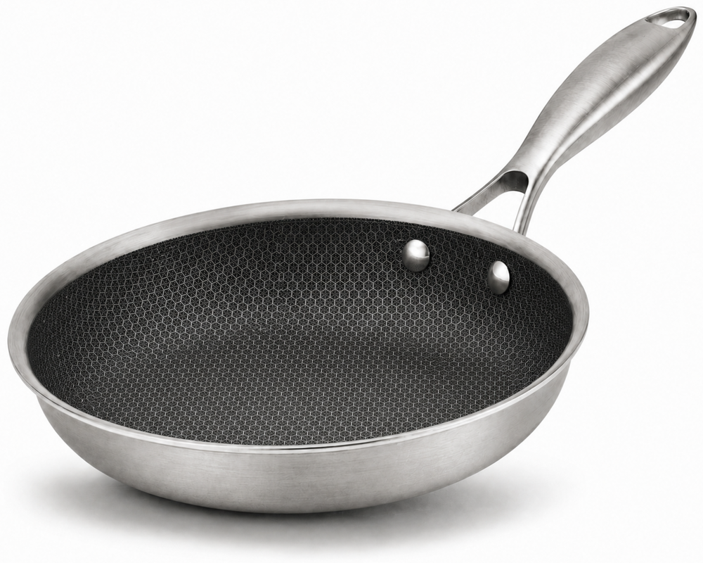 Cookinglife Bratpfanne HexaCook Hybride Pfanne ø 28 cm - NON STICK - geeignet für alle Wärmequellen - keramische Antihaftbeschichtung
