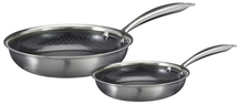 Cookinglife Bratpfannenset HexaCook Hybride Pfanne 2-teilig - ø 24 & 28 cm - NON STICK - geeignet für alle Wärmequellen - keramische Antihaftbeschichtung