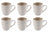 Cookinglife Becher Nola Sand 350 ml - 6 Stück