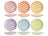 Cookinglife Frühstücksteller / Dessertteller Summer Vibes ø 19 cm - 6 Stück