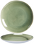 Cookinglife Speiseteller Serene Green Ø 28 cm – Steingut – 4 Stück
