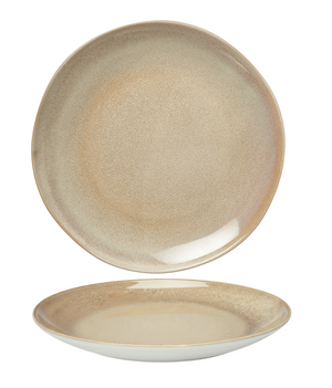 Cookinglife Serene Sand Frühstücksteller / Dessertteller ø 20 cm - Steingut - 4 Stück