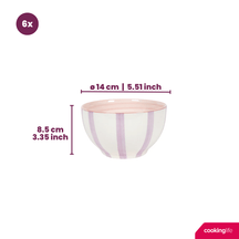 Cookinglife Suppenschalen / Schalen Spring Vibes Ø 14 cm - 6 Stück