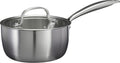 Cookinglife Topf mit Glasdeckel Signature Steel - RVS - ø 17,5 cm - geeignet für alle Wärmequellen